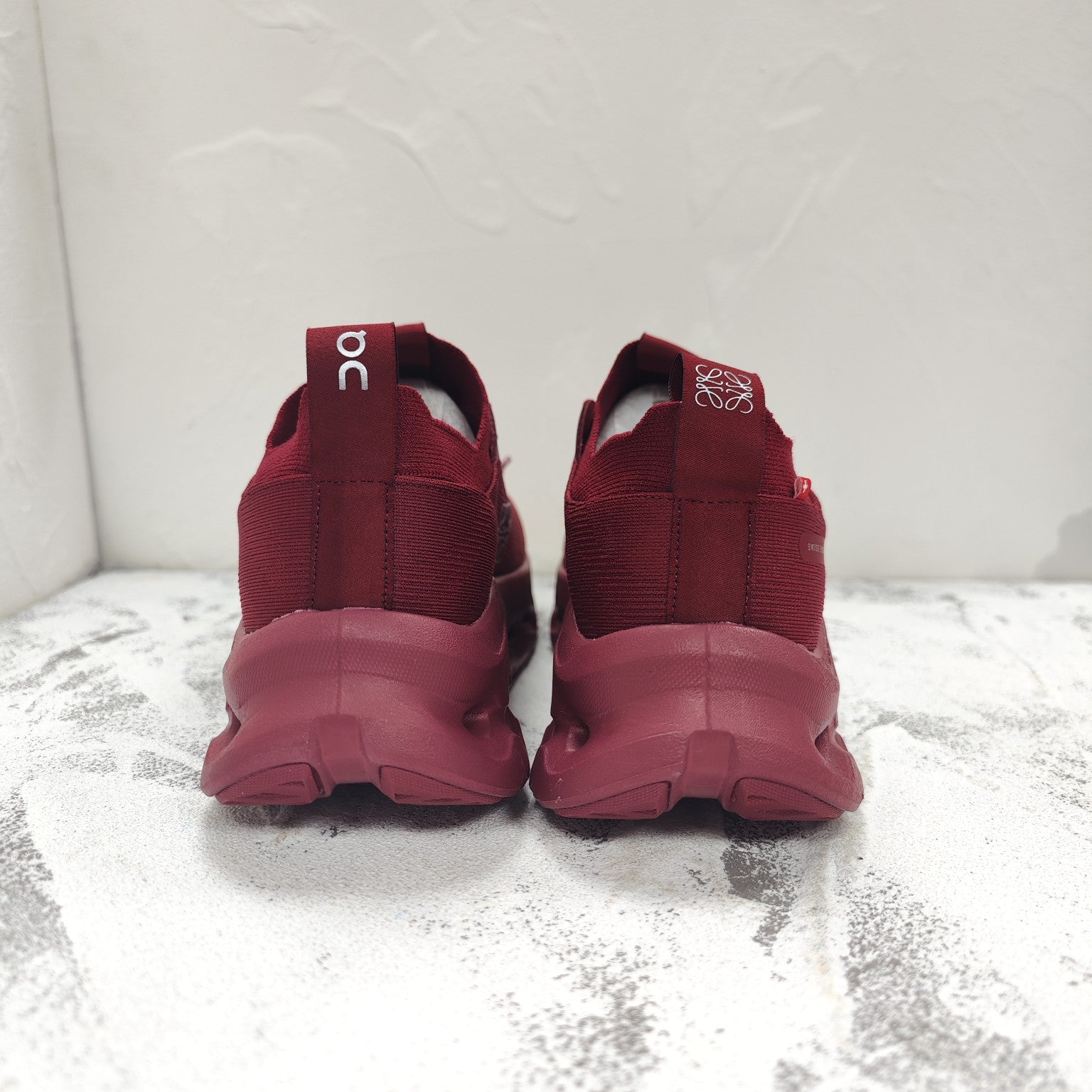 CLOUDTILT SNEAKER IN JAM RED RECYCLED POLYESTER
